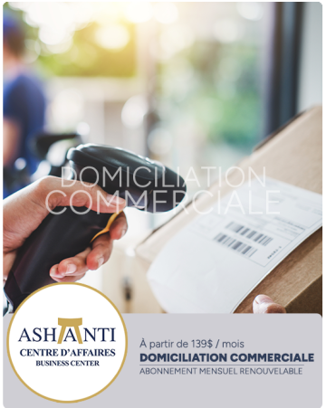 Produit, domiciliation Commerciale, Ashanti
