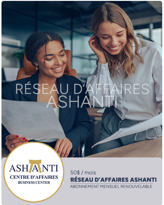 image produit, reseau d'affaires, ashanti